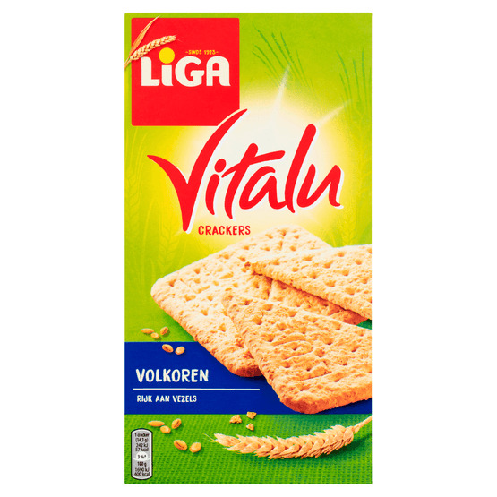 Foto van Liga Vitalu volkoren op witte achtergrond