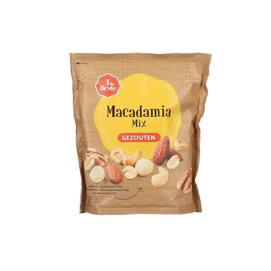 Foto van 1 de Beste Macadamia mix op witte achtergrond