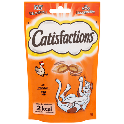 Catisfactions Kattensnoepjes met kip
