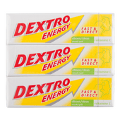 Dextro Druivensuiker citroen 3 pack