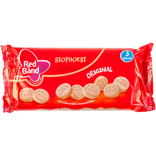 Foto van Red Band Stophoest 3 st. op witte achtergrond