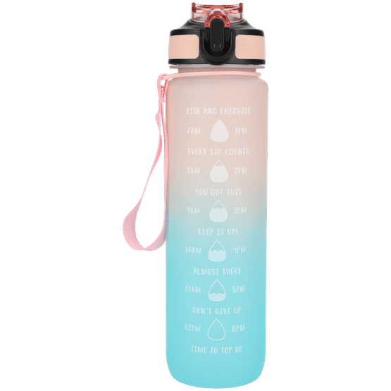 Foto van Drinkfles 1000 ml op witte achtergrond