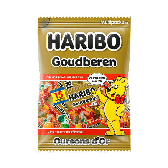 Foto van Haribo Goudberen op witte achtergrond