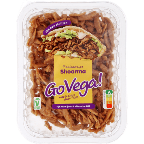 Foto van Go Vega! Shoarma op witte achtergrond