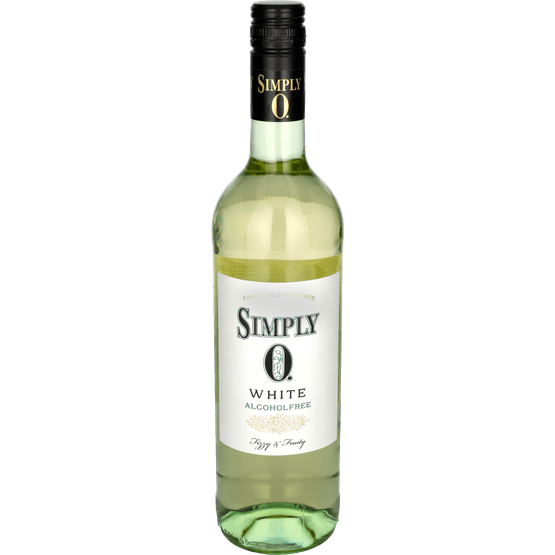 Foto van Simply 0 Wit alcoholvrij op witte achtergrond