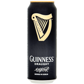 Guinness Pilsener stout draught