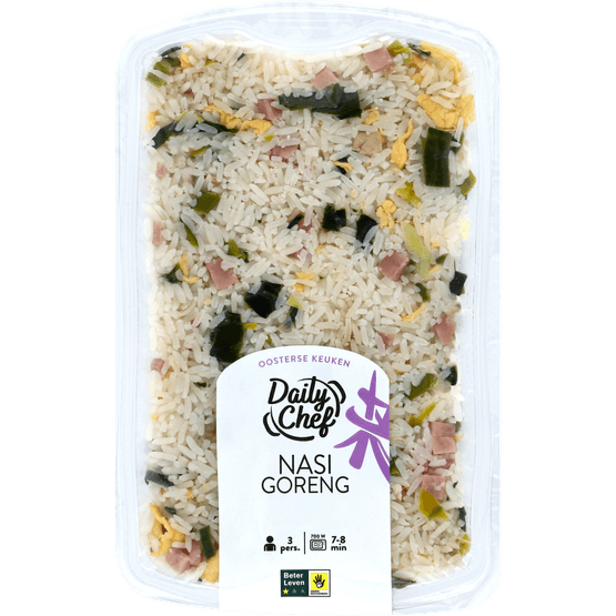 Foto van Daily Chef Nasi goreng op witte achtergrond