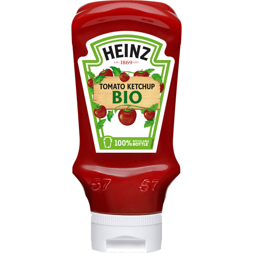 Foto van Heinz Tomatenketchup op witte achtergrond