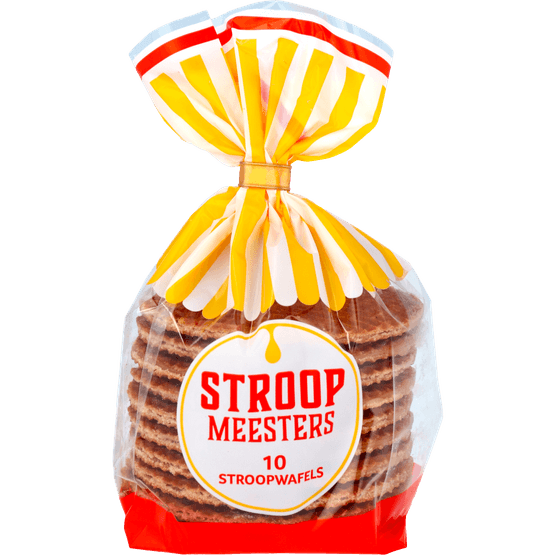 Foto van Stroopmeesters Stroopwafels op witte achtergrond