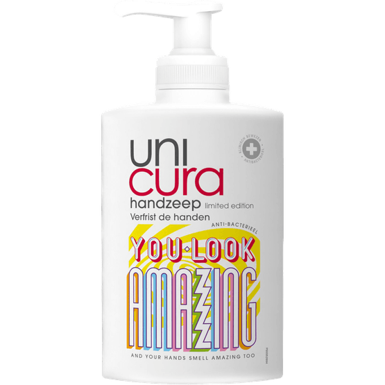 Foto van Unicura Vloeibare zeeppomp limited edition op witte achtergrond