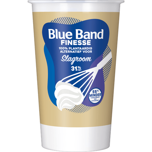 Foto van Blue Band Alternatief slagroom finesse plant op witte achtergrond