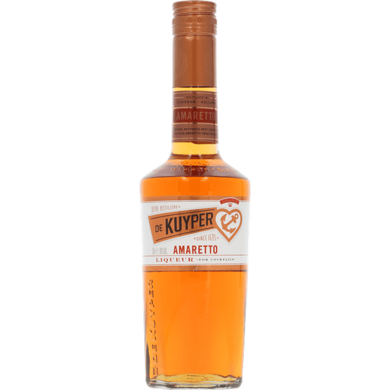 Foto van De Kuyper Cocktail amaretto sour op witte achtergrond