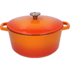 Thumbnail van variant Brabantia Gietijzeren braadpan 26 cm rood