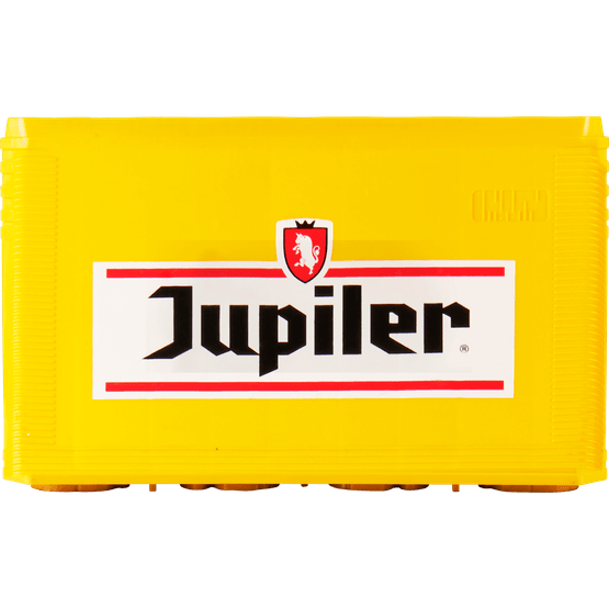 Foto van Jupiler Pilsener op witte achtergrond