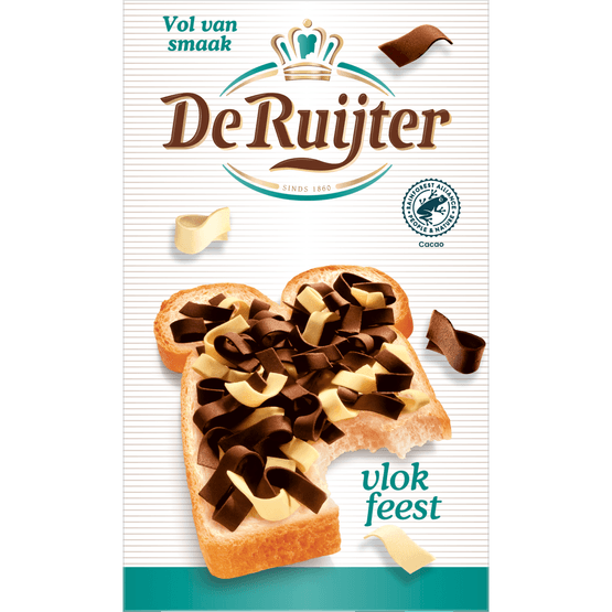 Foto van De Ruijter Vlokfeest op witte achtergrond