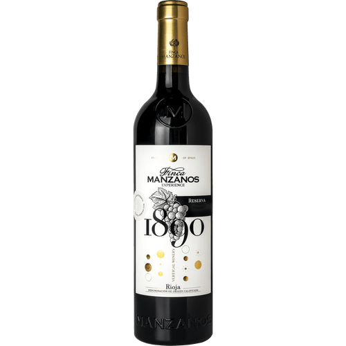 Foto van Finca Manzanos Rioja Reserva op witte achtergrond