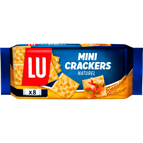 Foto van Lu Minicrackers naturel op witte achtergrond