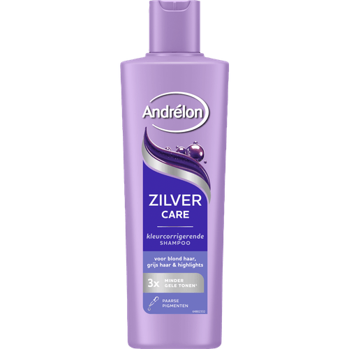 Foto van Andrélon Shampoo zilver care op witte achtergrond