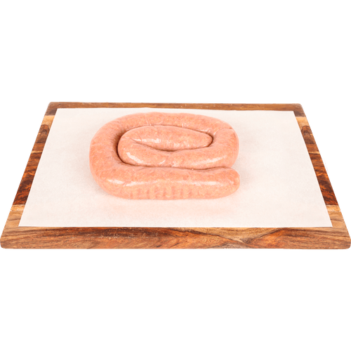 Foto van DekaVers Verse worst fijn op witte achtergrond