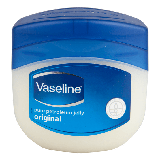 Foto van Vaseline Pure petroleum jelly original op witte achtergrond