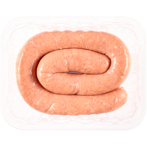 Foto van DekaVers Verse worst fijn op witte achtergrond