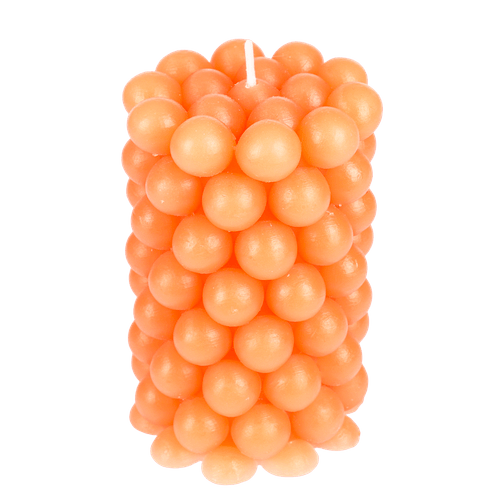 Foto van Stompkaarsen vorm Diverse varianten. 10 cm. op witte achtergrond