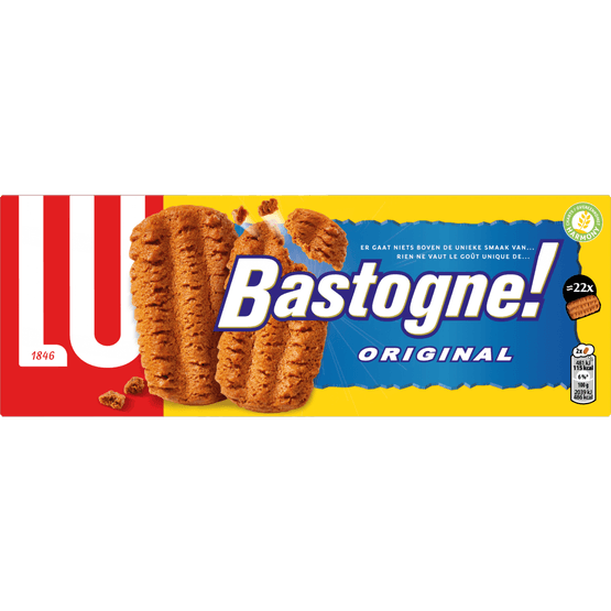 Foto van Lu Bastogne original op witte achtergrond