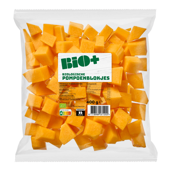 Foto van Pompoen op witte achtergrond