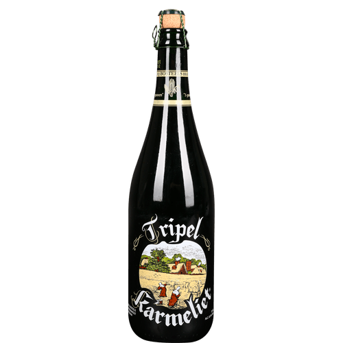 Foto van Karmeliet Tripel op witte achtergrond