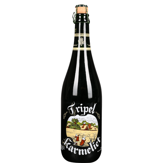 Foto van Karmeliet Tripel op witte achtergrond