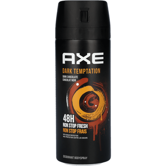 Foto van AXE Deospray dark temptation op witte achtergrond