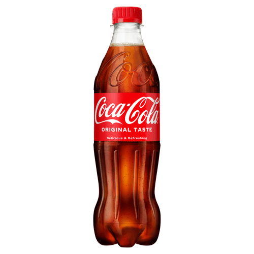 Foto van Coca-Cola Regular op witte achtergrond