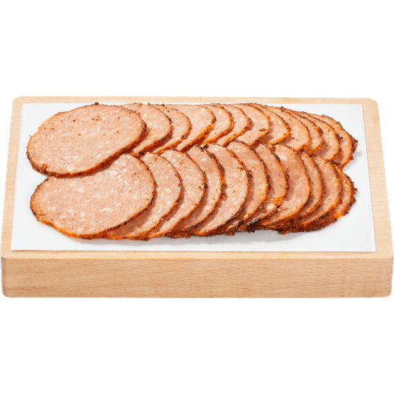 Foto van 1 de Beste Grillworst op witte achtergrond