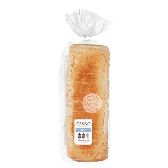 Foto van Bakker van der Akker Casino wit heel op witte achtergrond