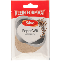 Silvo Peper wit gemalen