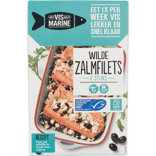 Vis Marine Wilde Zalm 2 Stuks Dekamarkt