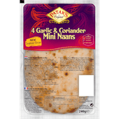 Patak's Mini naan brood knoflook-koriander