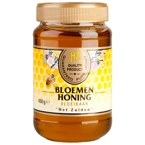 Het Zuiden Bloemen honing helder vloeibaar