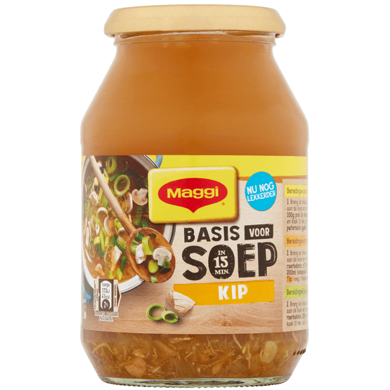 Foto van Maggi Basis kip op witte achtergrond