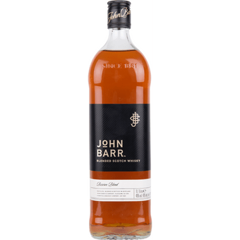 John Barr Whisky blended scotch black