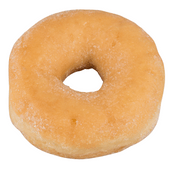 Donut gesuikerd
