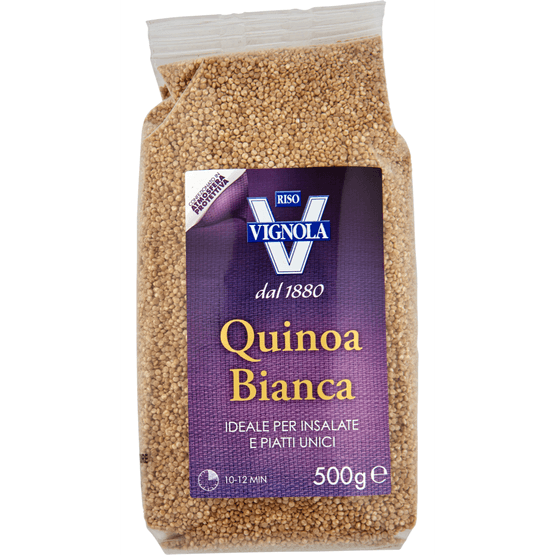 Foto van Riso Vignola Quinoa op witte achtergrond