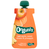 Organix Just apple sweet potato & pineapple 