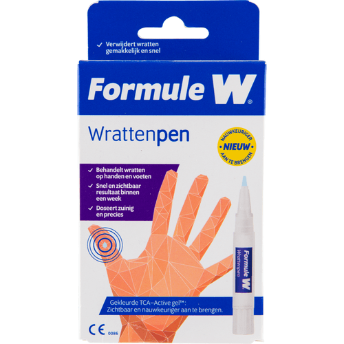 Foto van Formule W Wrattenpen op witte achtergrond