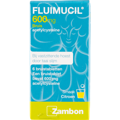 Fluimucil Bruistabletten 600 mg