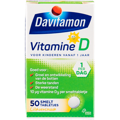 Davitamon Vitamine D smelttabletten kinderen