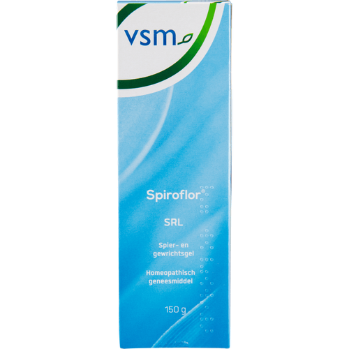 Foto van VSM Spiroflor gel spieren gewrichten op witte achtergrond