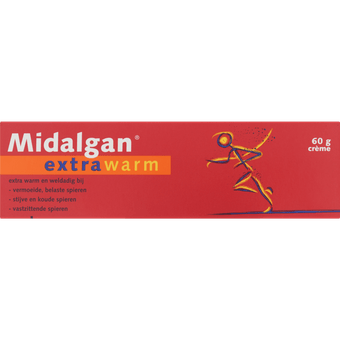 Midalgan Crème extra warm spieren gewrichten