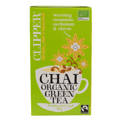 Clipper Chai green tea organic