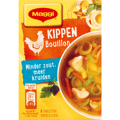Maggi Bouillonblokjes kip-minder zout